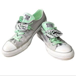 CTAS Converse double tongue low top sneakers